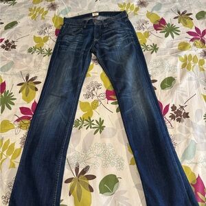 Hudson Byron 5 Pocket Straight Leg Jeans Classic Indigo Denim
